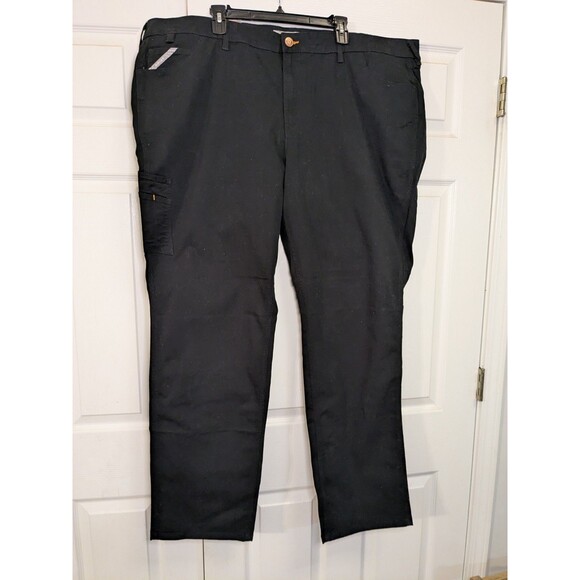 Ariat Rebar Pants Women Size 26W Black Perfect Rise Straight Made Tough Workwear - Picture 3 of 10